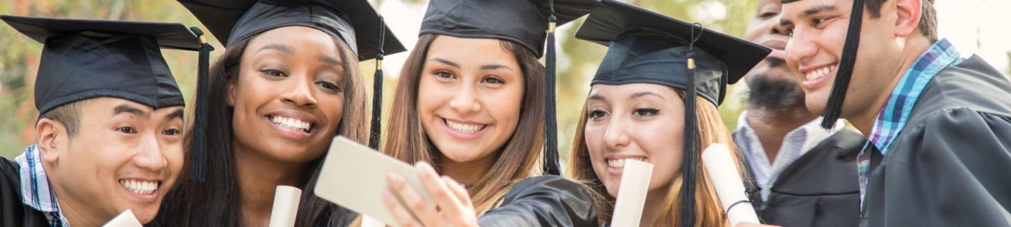 graduate selfie